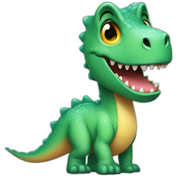 disco dino emoji