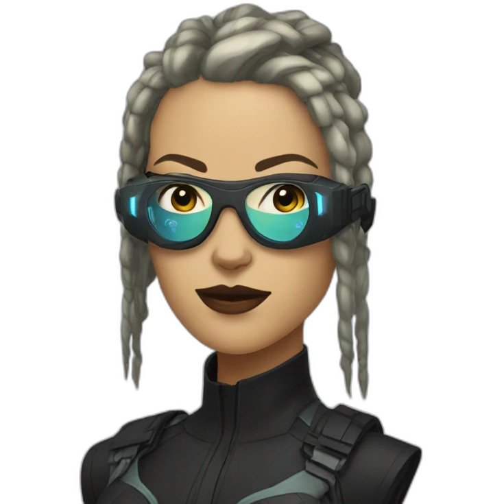 Rebecca cyberpunk emoji