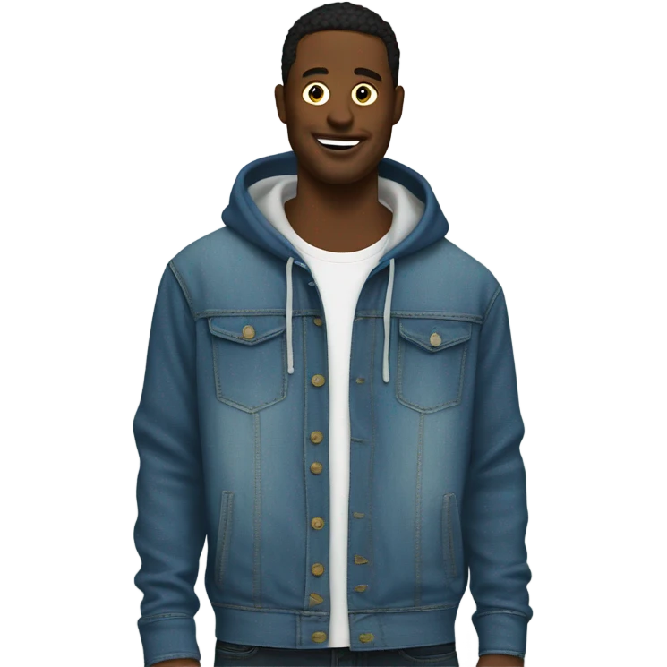denim tear’s hoodie  emoji