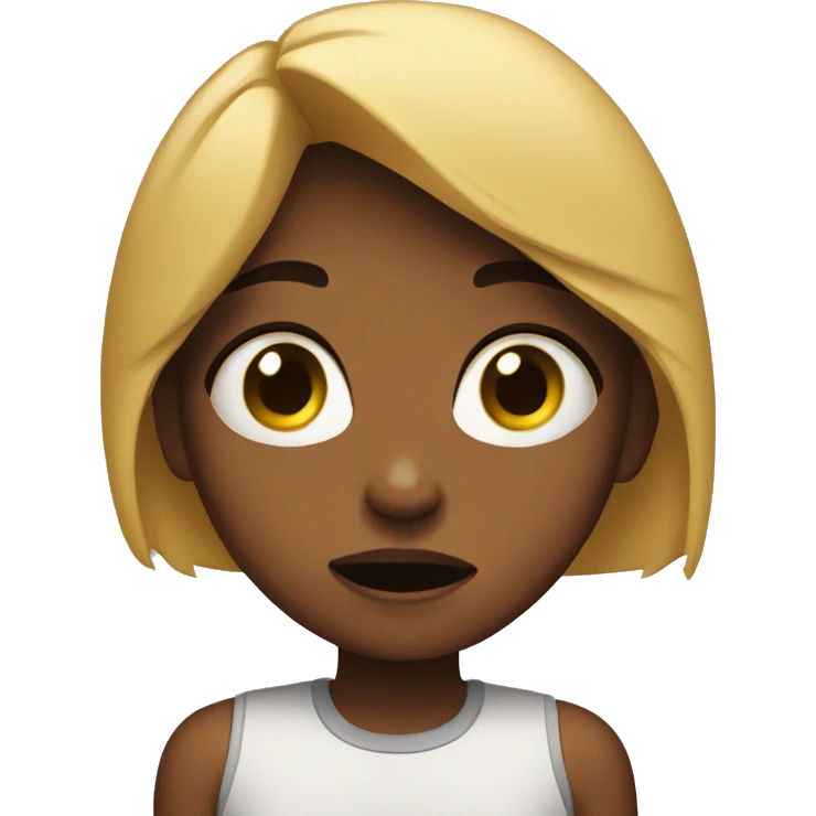 girl ungry emoji