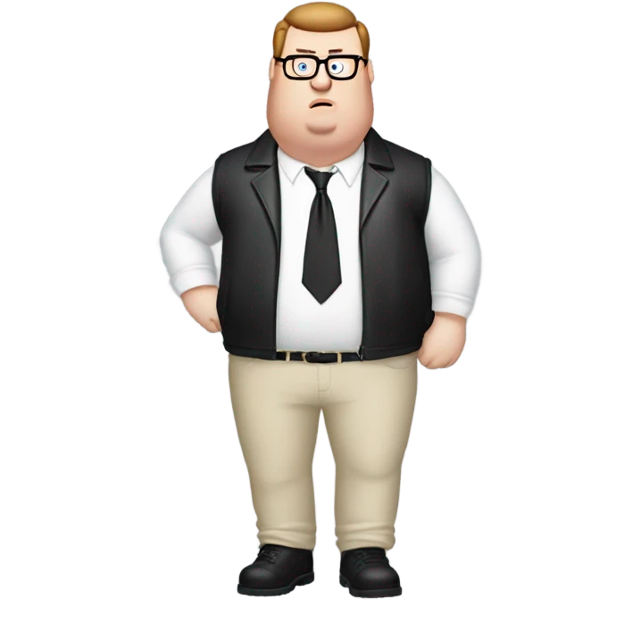 Peter griffin in a balenciaga outfit  emoji