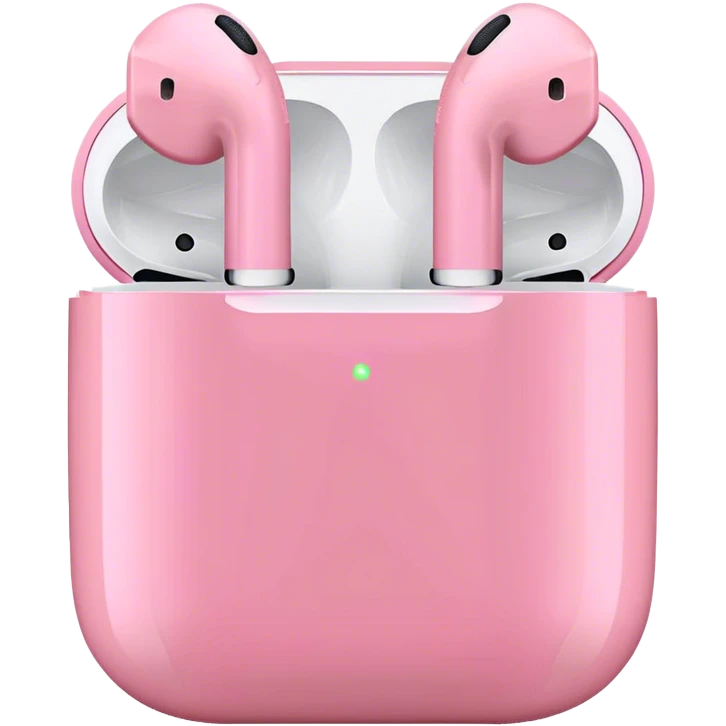 Pink Apple AirPods emoji