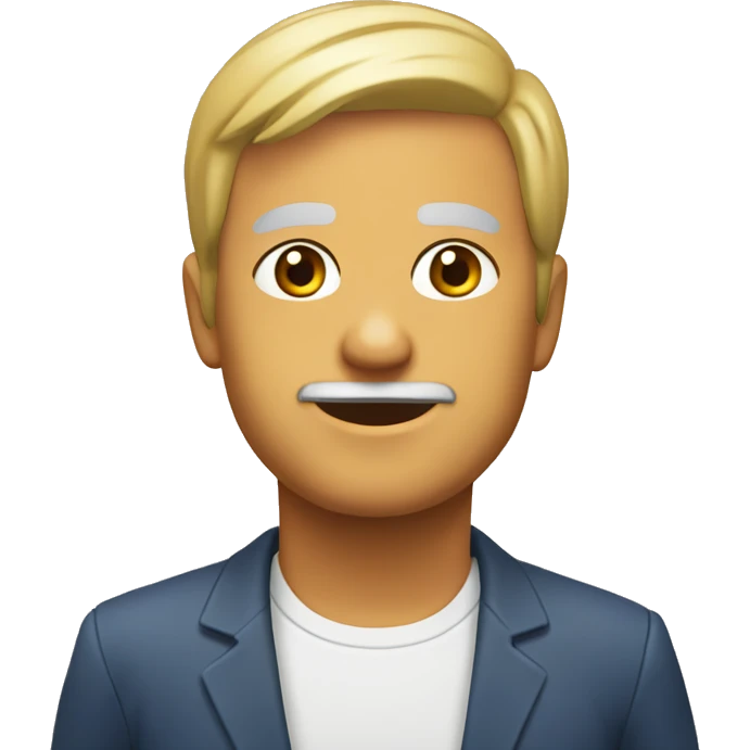 Dito medio in trasversale emoji