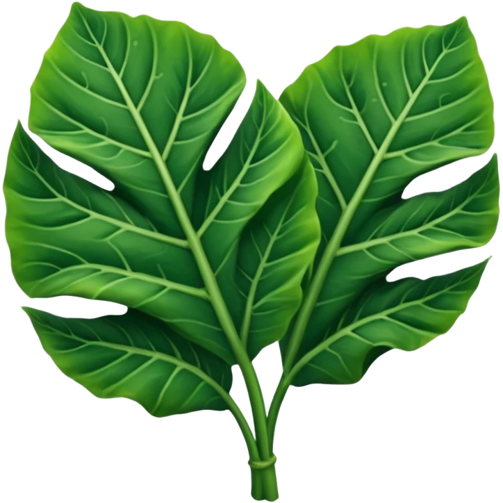 alocasia leaf emoji