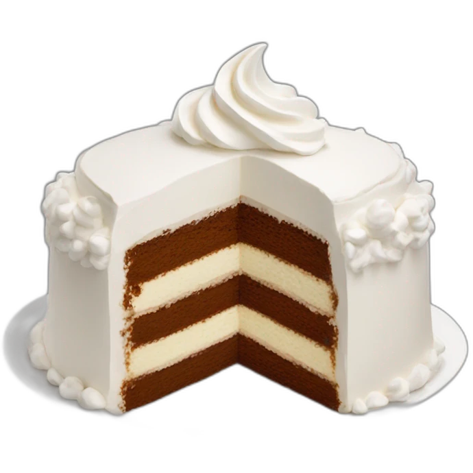 Mont-blanc cake emoji