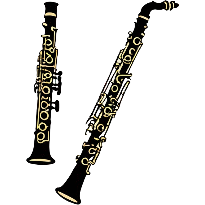 clarinet and oboe emoji