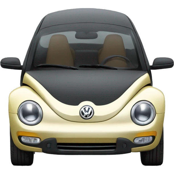 Volkswagen new beetle emoji