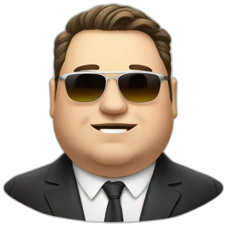 Fat tesla fanboy emoji