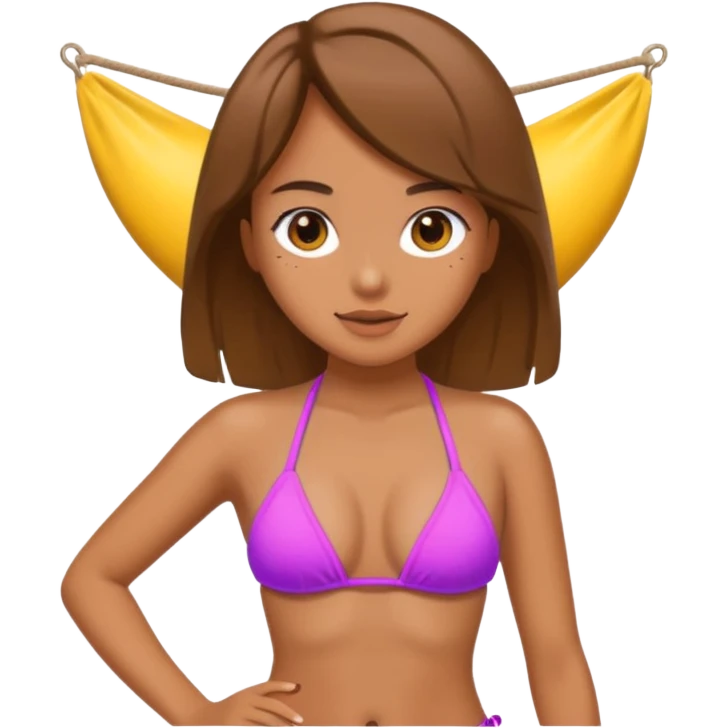 Big booty girl emoji
