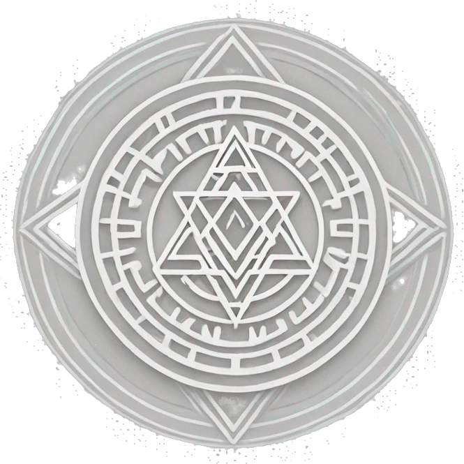 sri yantra white emoji