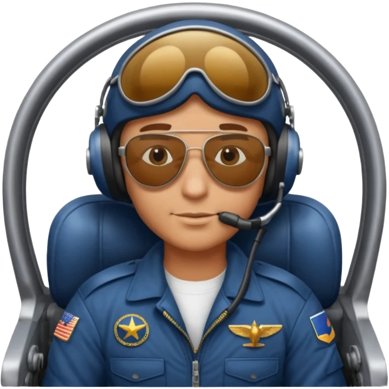 esgle pilot riding plane emoji