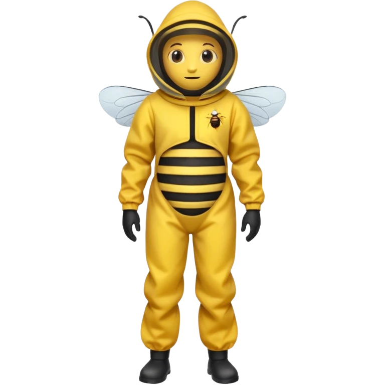 make bee protective suit emoji emoji
