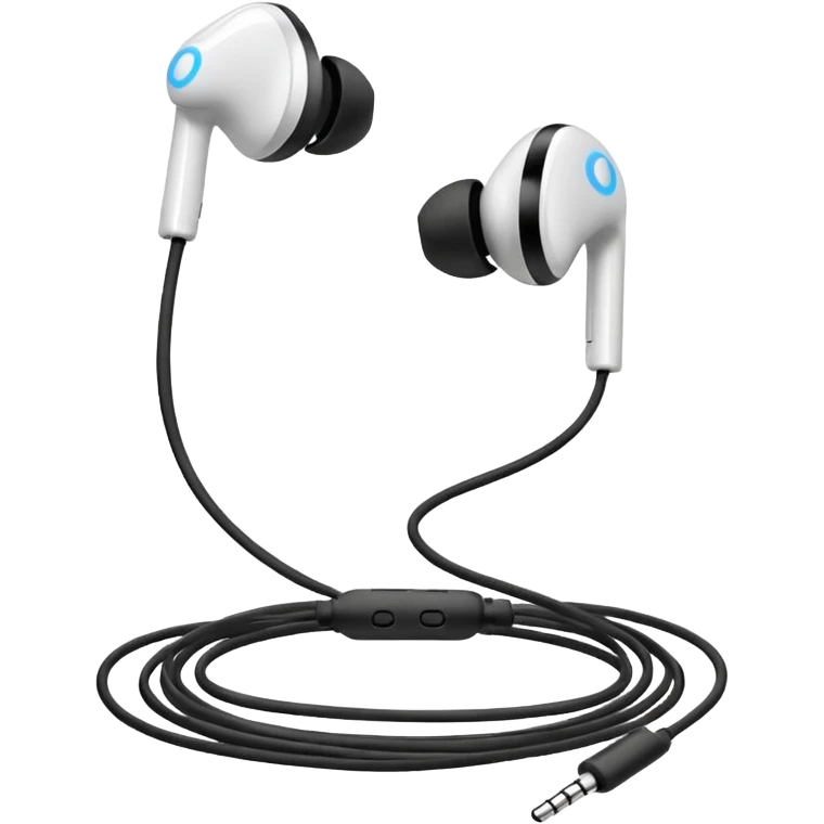 wired earbuds emoji