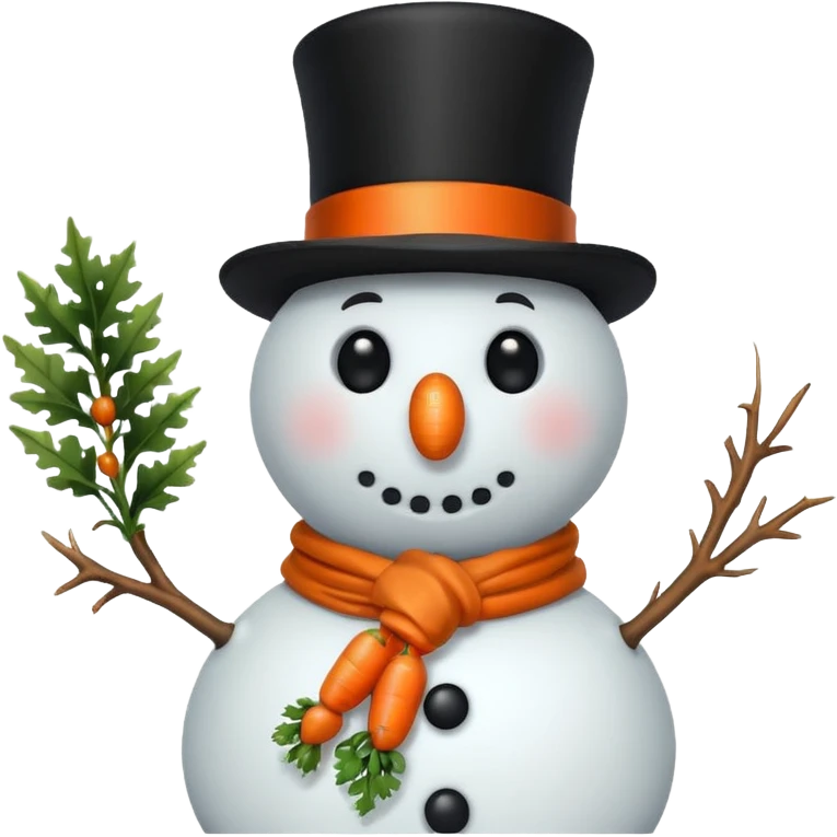 Snowman emoji