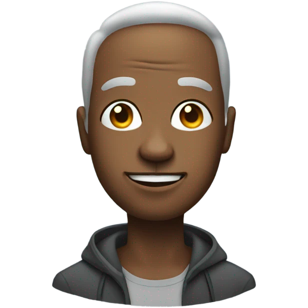 head of a digital creater emoji