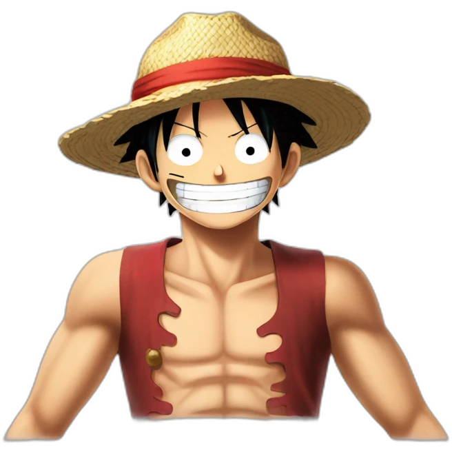 Monkey d luffy emoji