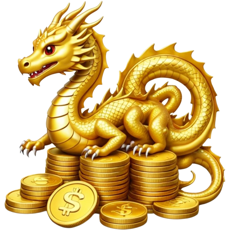 strack coins dragon emoji