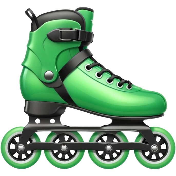 roller blade green emoji