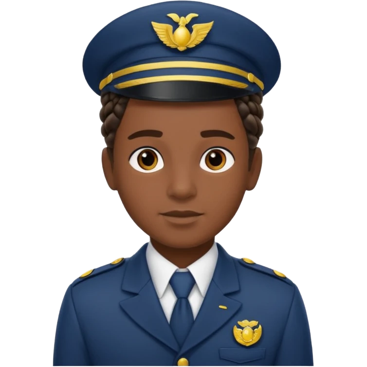 braided hair bellboy emoji