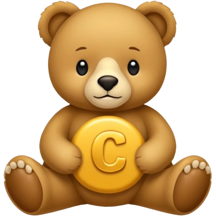 Osito con letta c al lado emoji