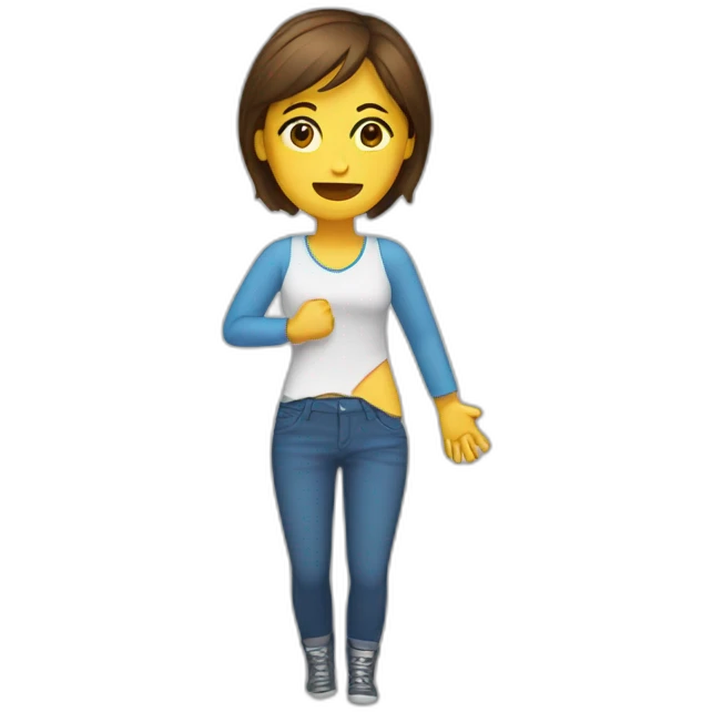 Women break arm emoji