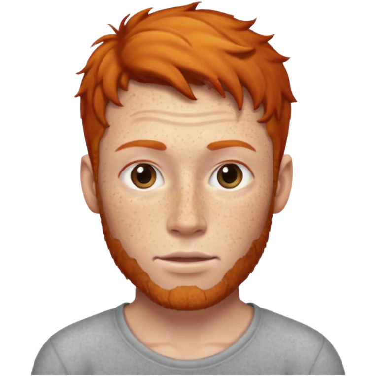 Ginger man emoji