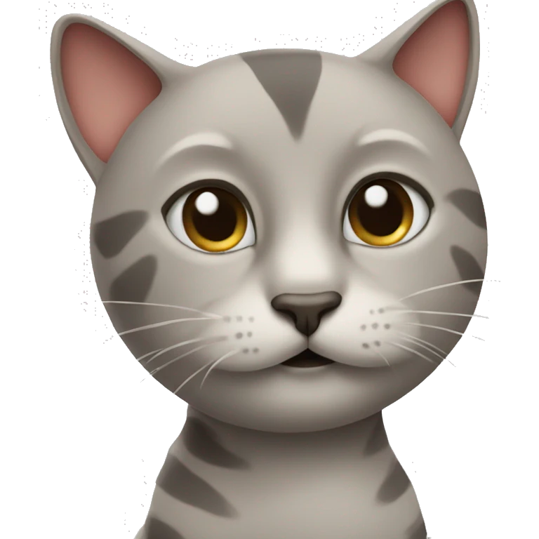 Cat with eiffeltower emoji