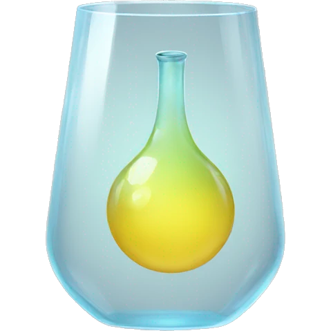 futuristic glass emoji
