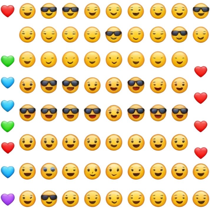 Create all iphone emojis emoji