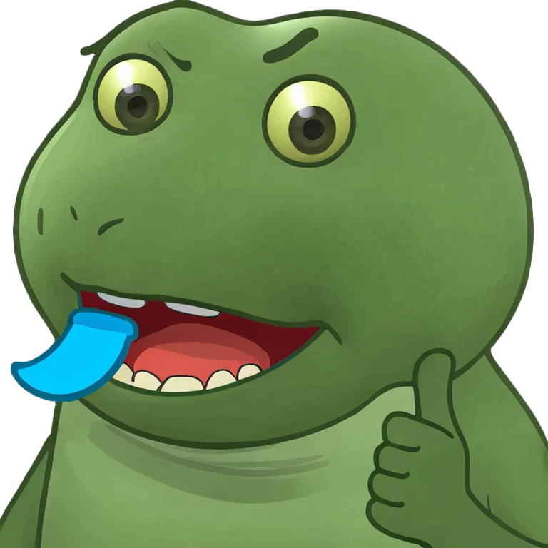 Emoji choking itself emoji