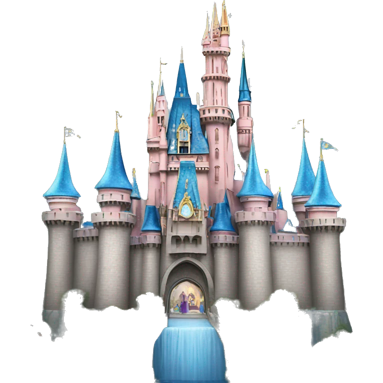 cinderella castle emoji