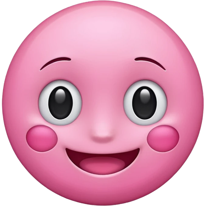 Cute pink emoji emoji