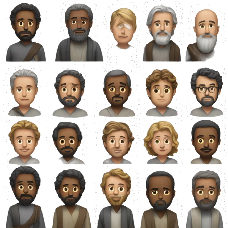 The apostles emoji