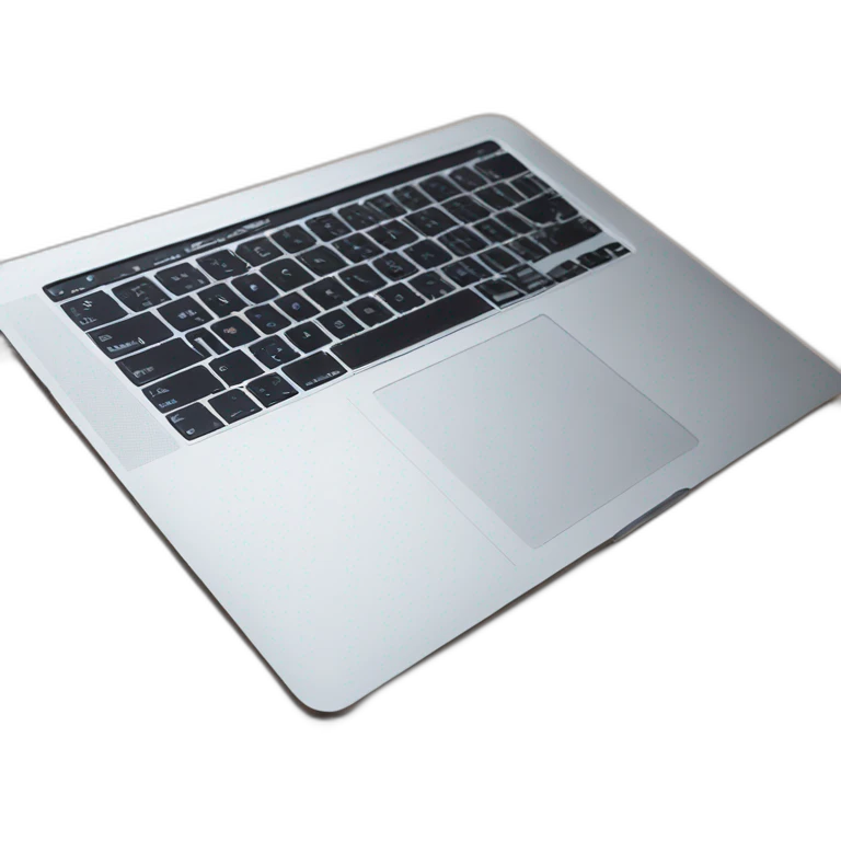 MacBook Pro 14inch space black emoji