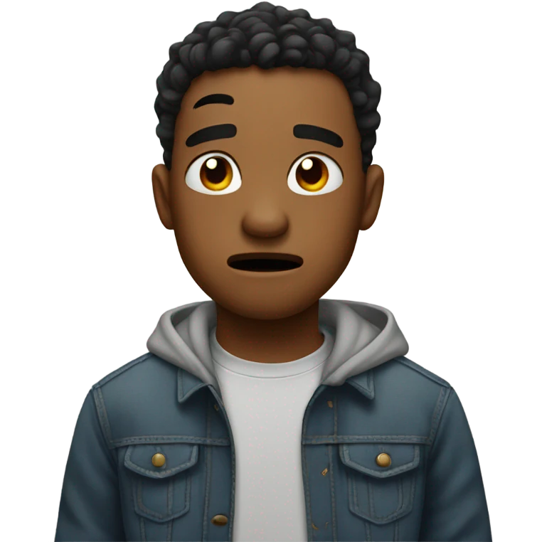 Nick crying emoji