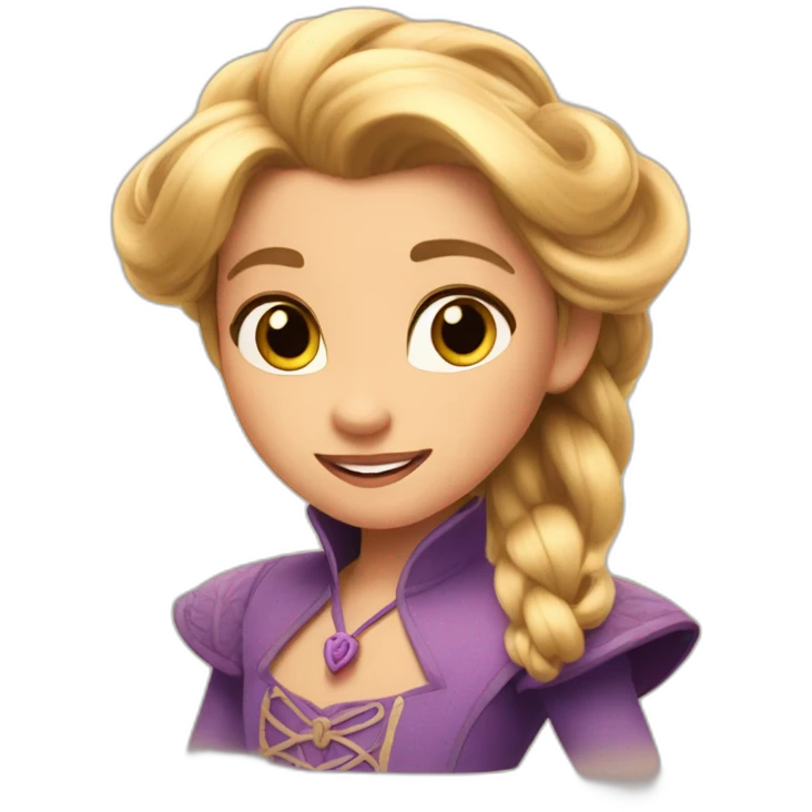 raiponce disney emoji