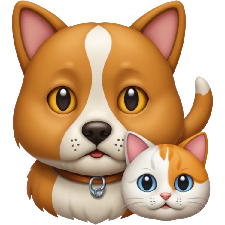 سگ در گربه emoji
