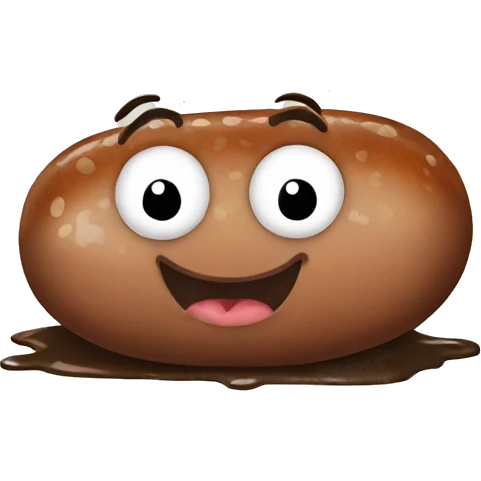 muddy sausage emoji