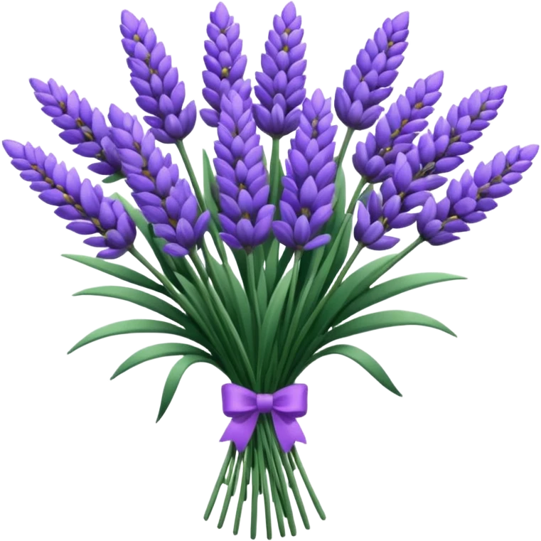 Flower Bouquets, Lavenders
 emoji