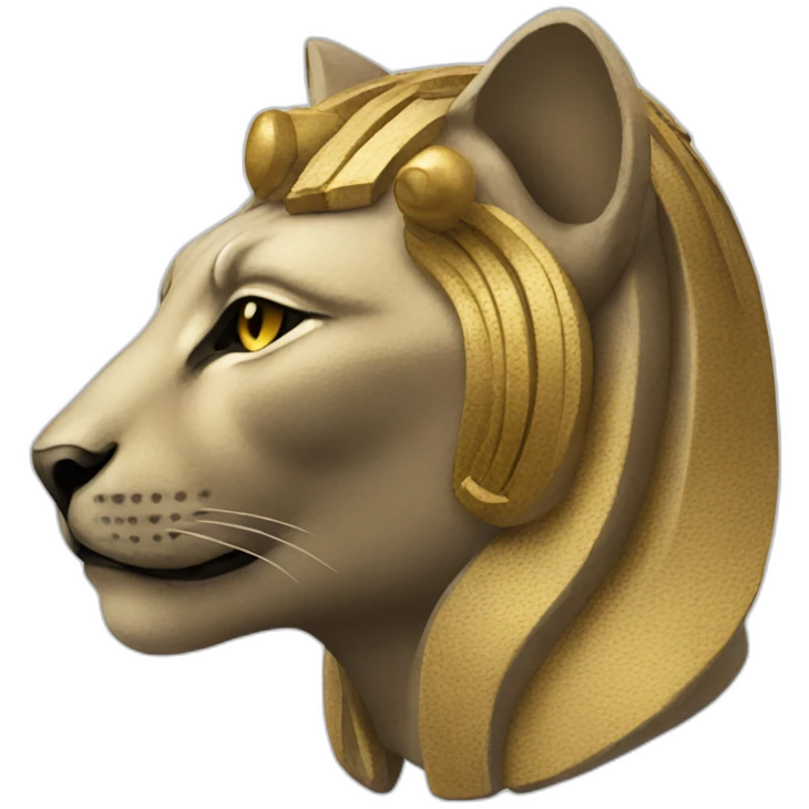 sekhmet left side emoji