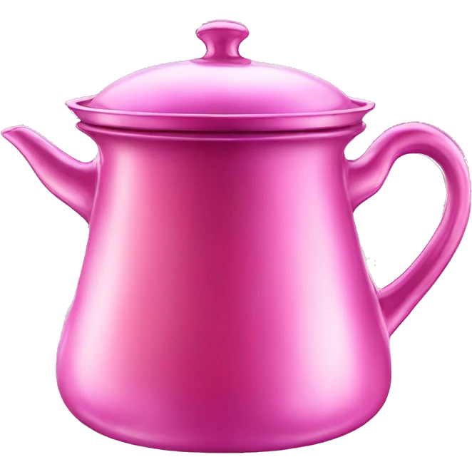 magical sparkling cooking pot pink color emoji