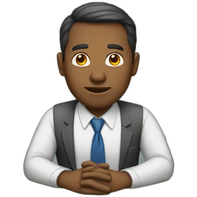 Office man emoji