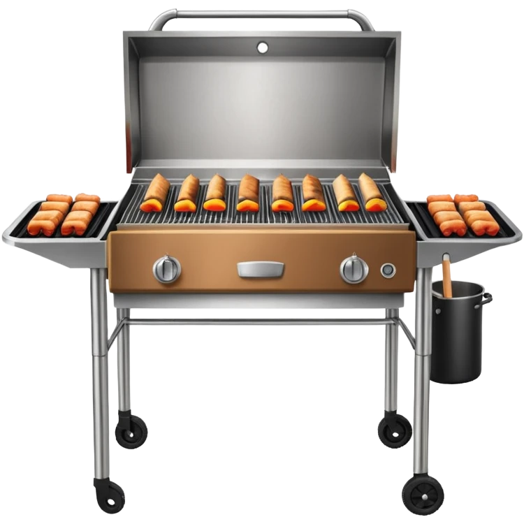 Blackstone grill with hibachi flippers emoji