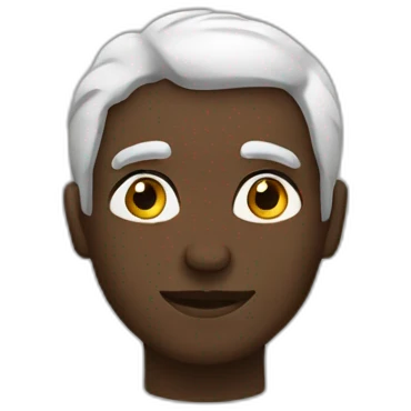 Black Italian mastín emoji