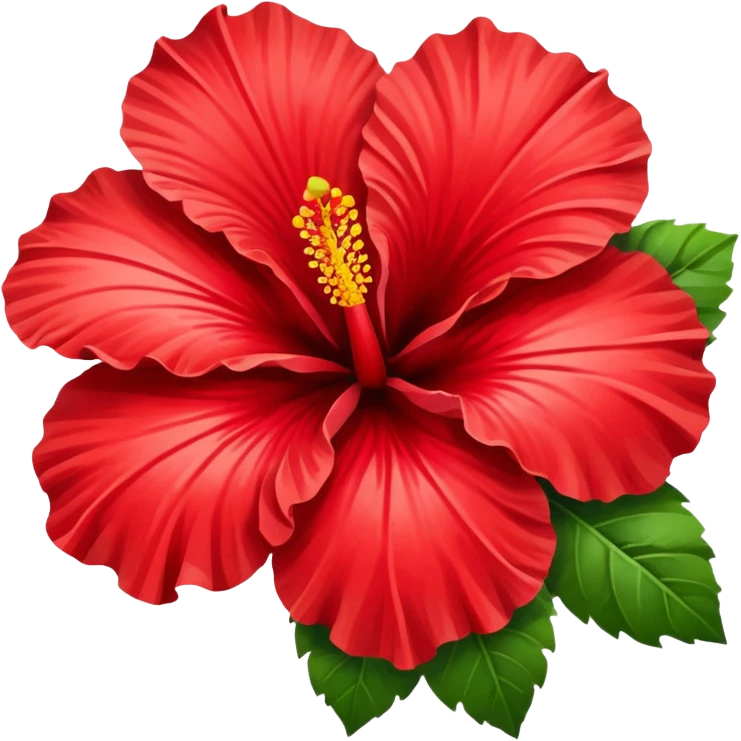 Hibiscus  emoji