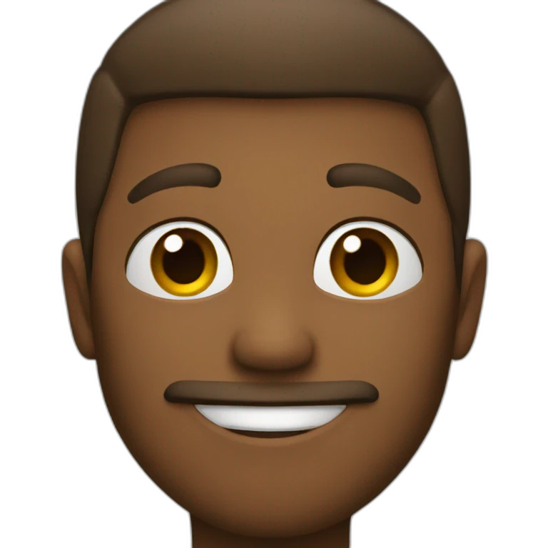 half a smile emoji