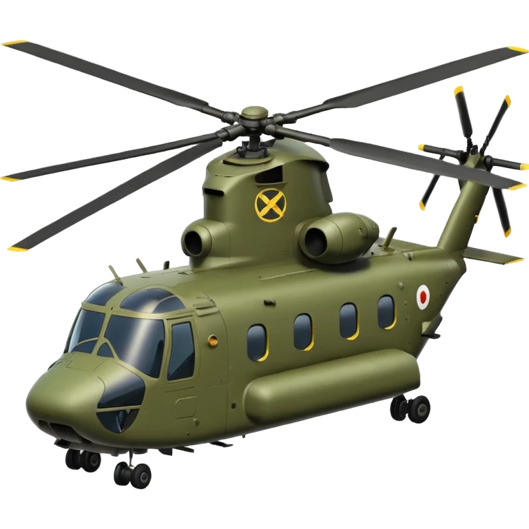 Chinook helicopter emoji