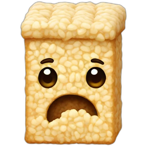 Rice crispy treat emoji