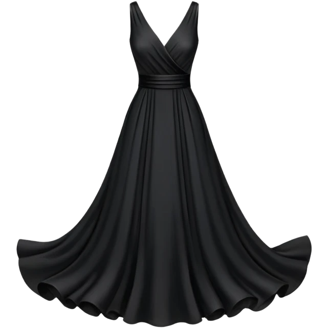 black dress emoji