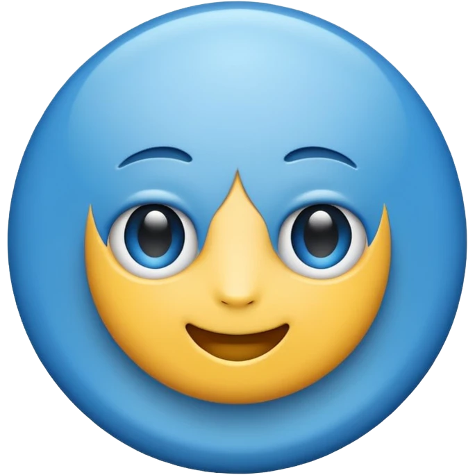 Blue tick  emoji